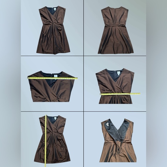 🎄Holiday Party Bundle: Suzi Chin Shimmer Cocktail Dress + Heels (9.5) - Picture 2 of 3